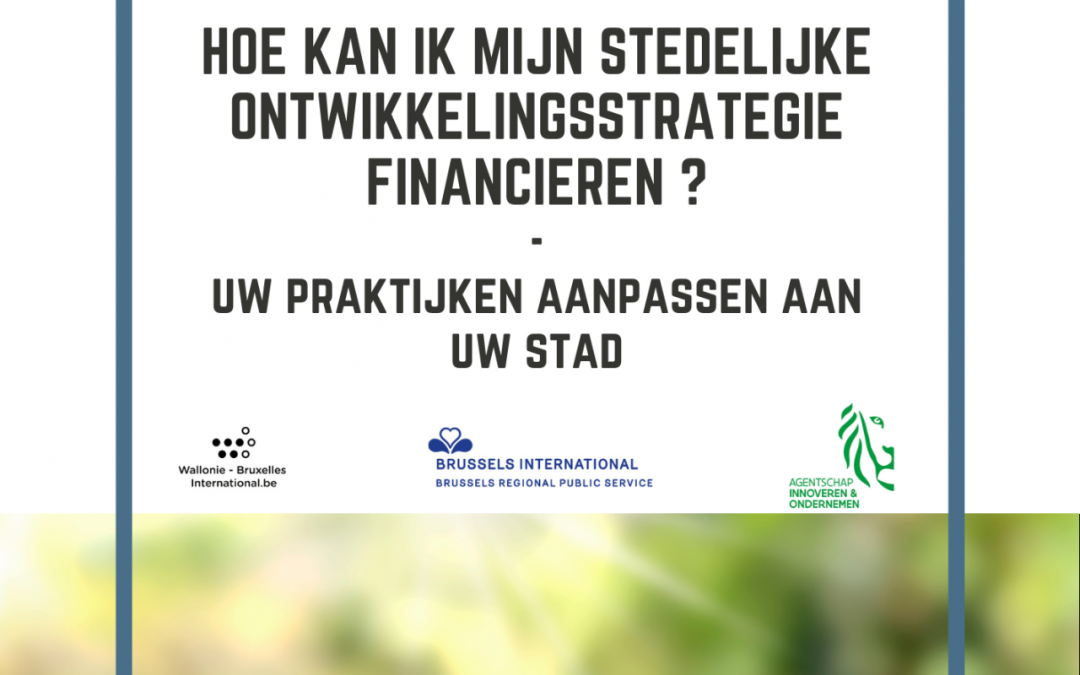 URBACT Seminar: Hoe kan ik mijn stedelijke ontwikkelingsstrategie financieren?