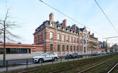 Inhuldiging van de interuniversitair centrum van Usquare.brussels